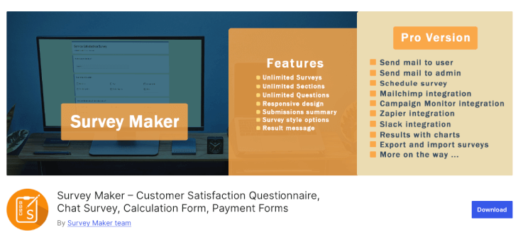 Survey Maker Plugin